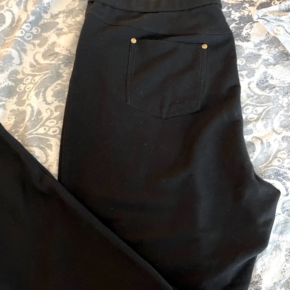 MICHAEL KORS — Black stretch dress pants